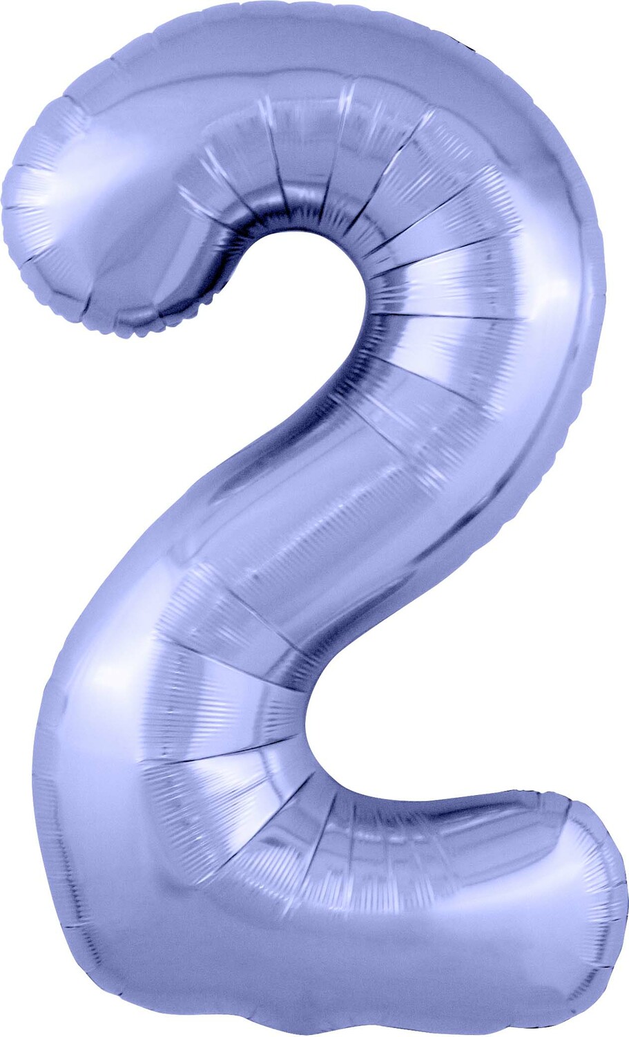 Цифра 2 сиреневая