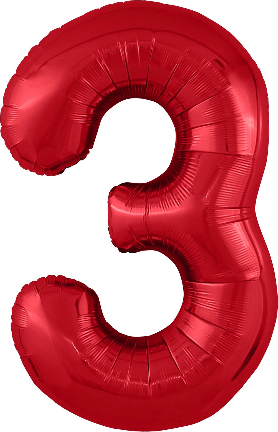 Цифра 3 красная