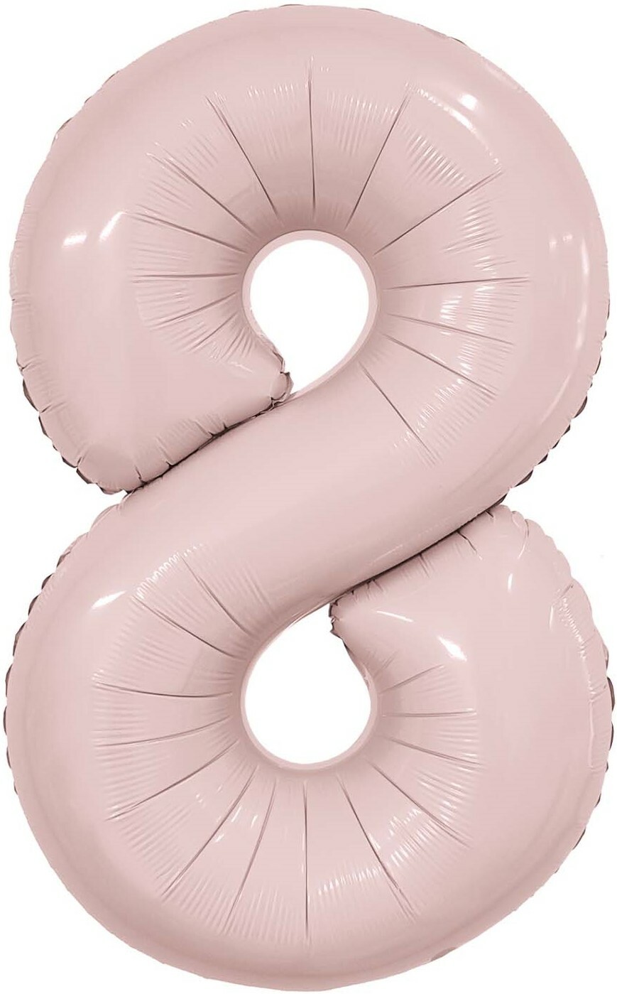 Цифра 8 пыльная роза