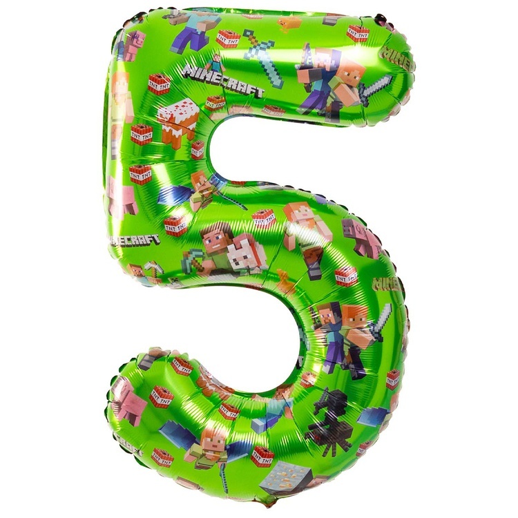 Цифра 5 Майнкрафт