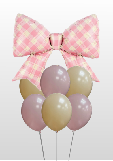 Фонтан Бант розовая клетка