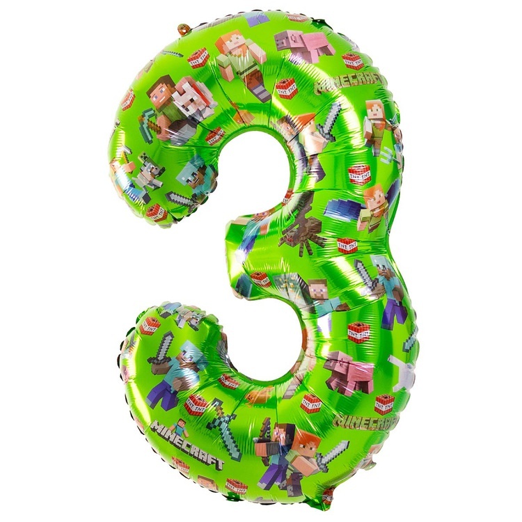Цифра 3 Майнкрафт
