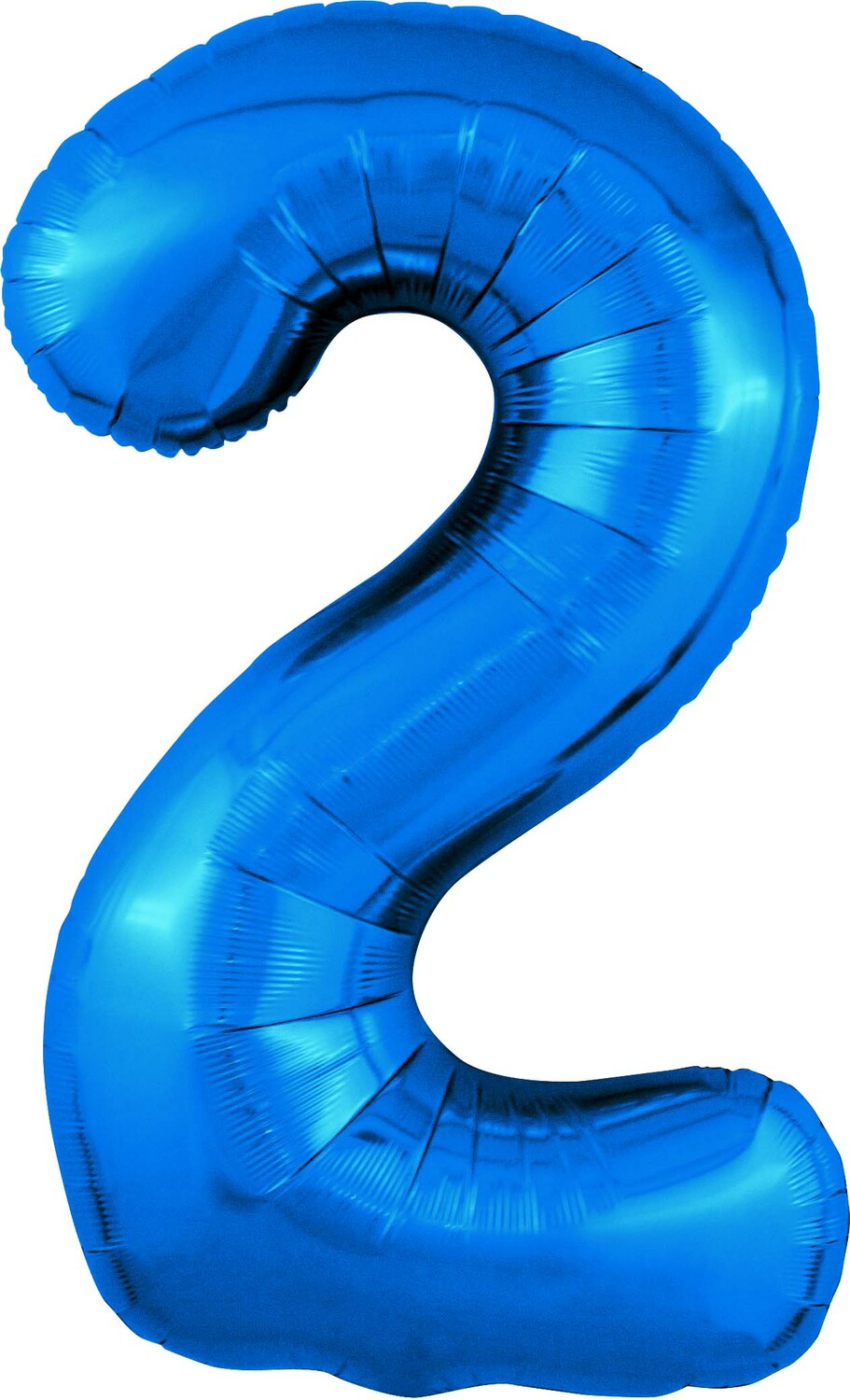 Цифра 2 синяя