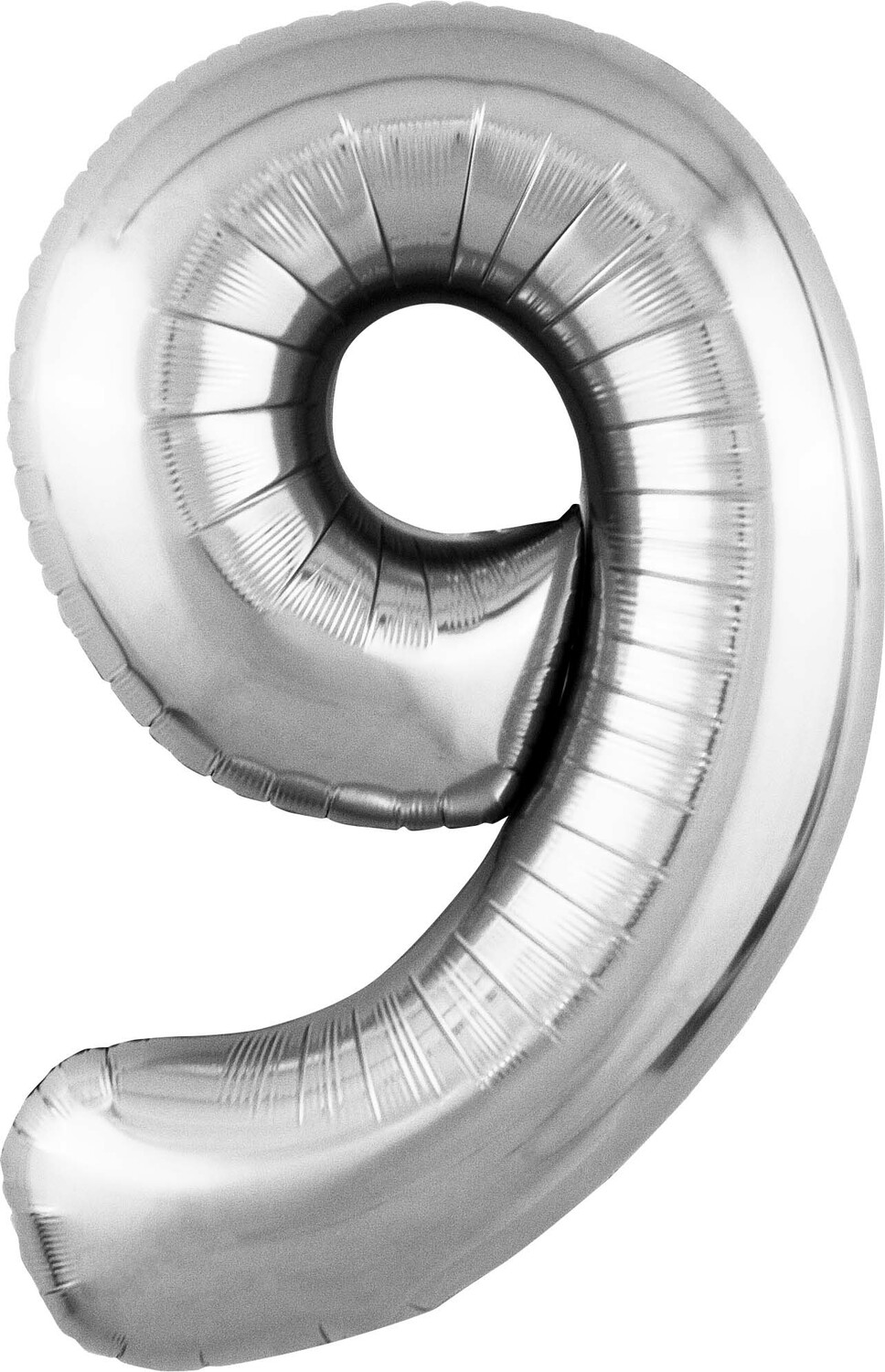 Цифра 9 серебро