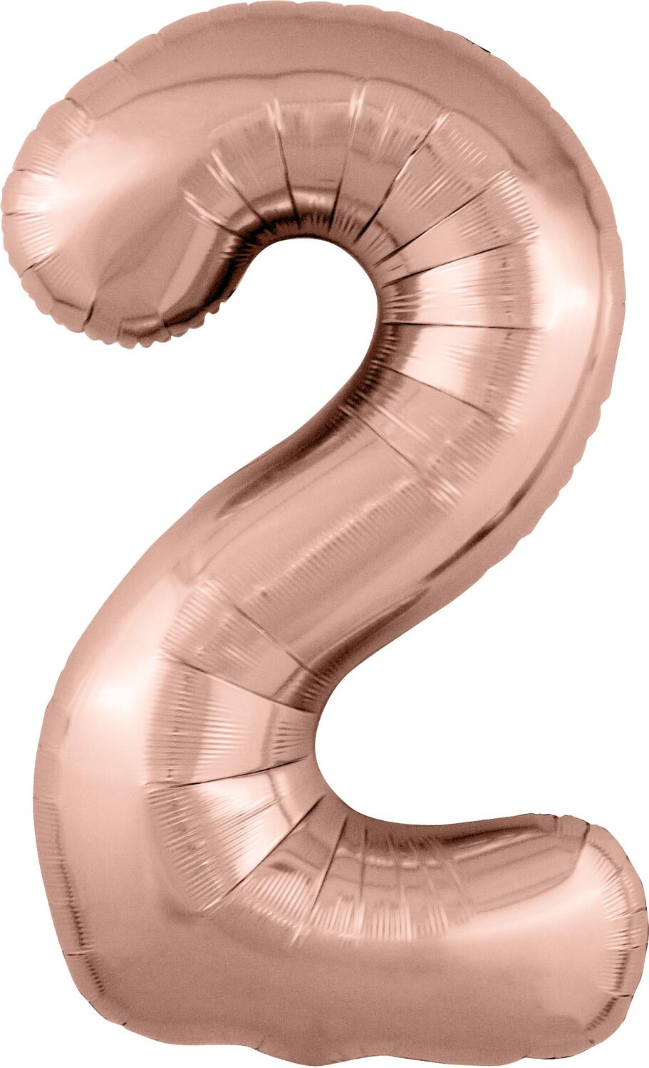 Цифра 2 Розовое золото