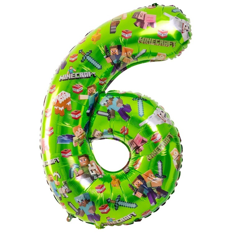 Цифра 6 Майнкрафт
