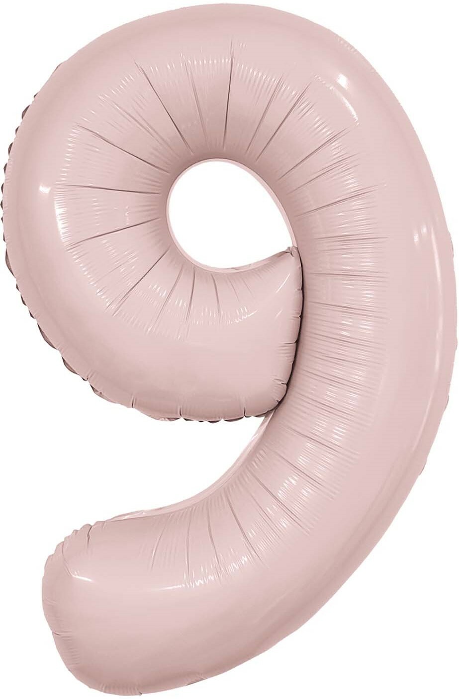 Цифра 9 пыльная роза