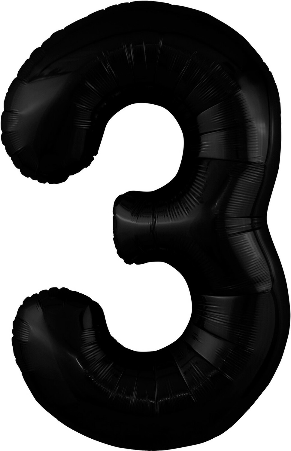 Цифра 3 Черная