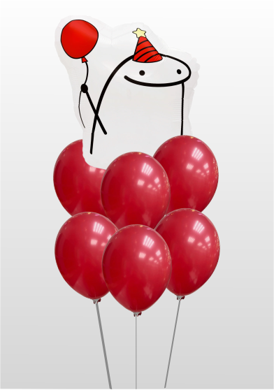 Фонтан Мем с шариком