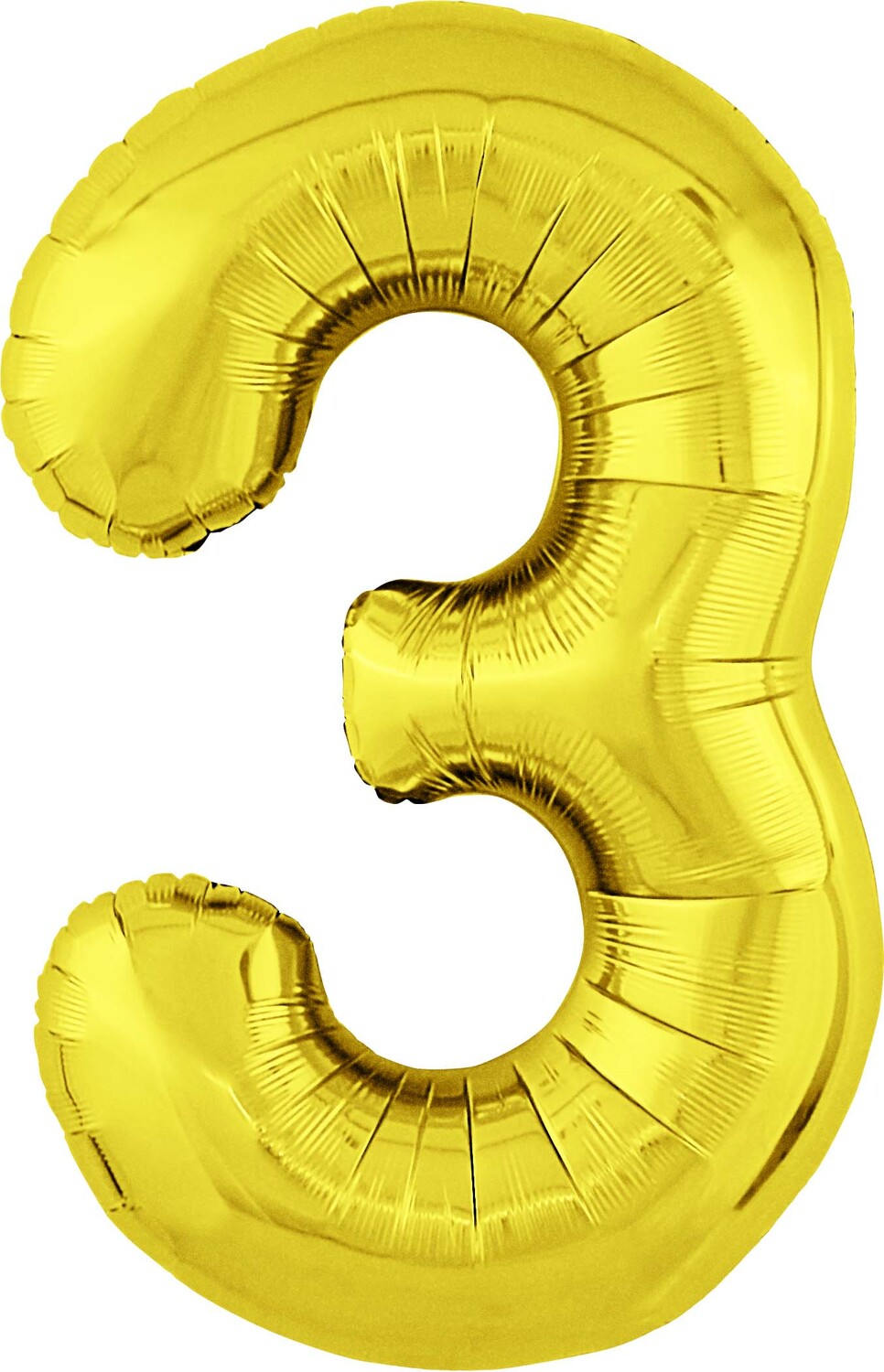 Цифра 3 золото