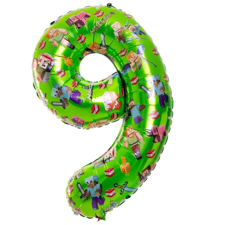 Цифра 9 Майнкрафт