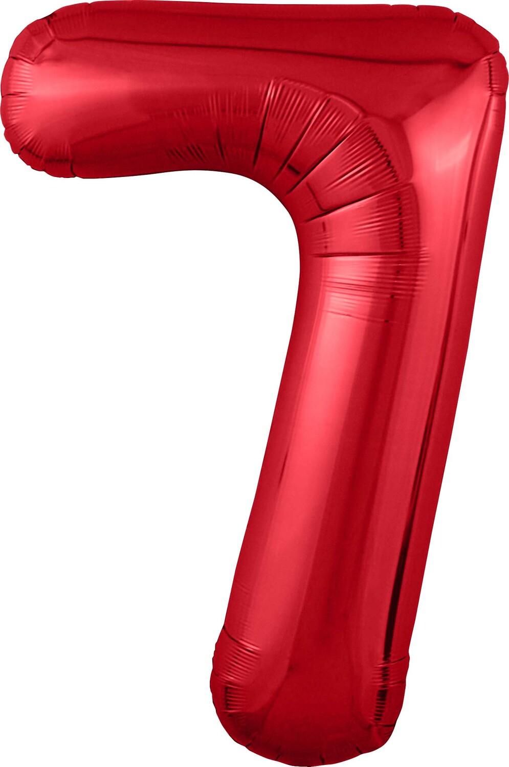 Цифра 7 красная