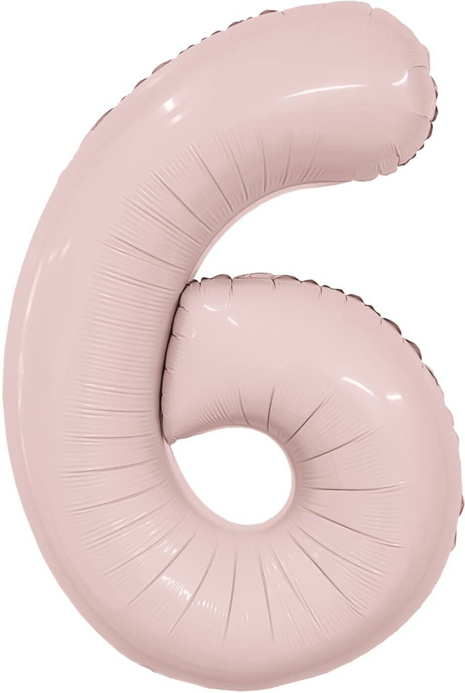 Цифра 6 пыльная роза